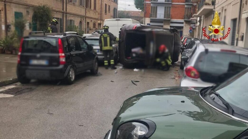 Incidente stradale a Civitanov