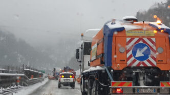 Neve in Liguria3A continuano le