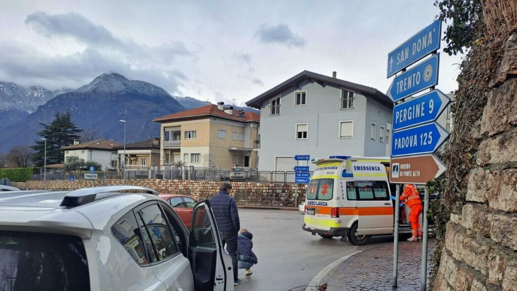 Ottantenne soccorso dopo una c