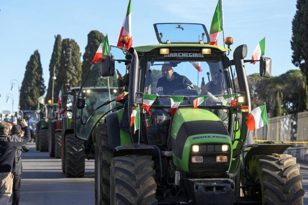 Protesta Agricola a Roma3A I Tr