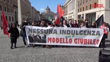 Protesta a Roma contro il Mode