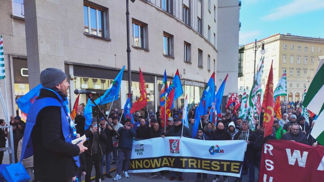 Protesta a Trieste3A Confindust