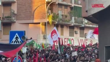 Roma commemora Valerio Verbano