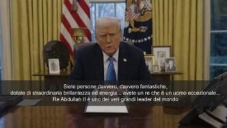 Trump elogia il re della Giord