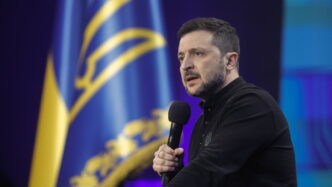 Zelensky si congratula con Mer