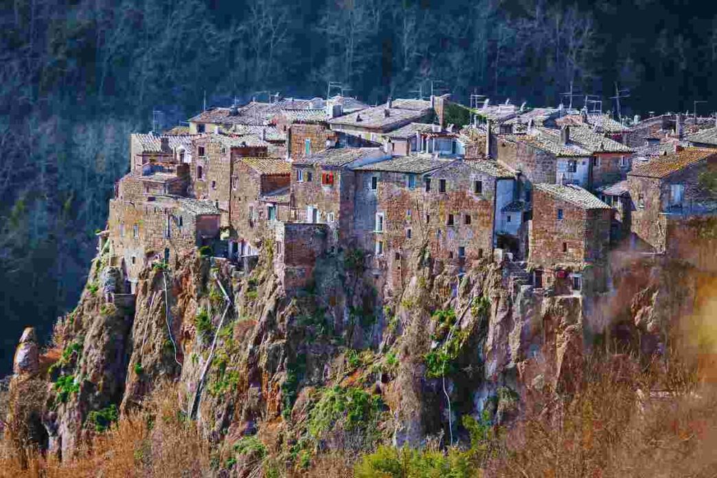 calcata, borgo del lazio