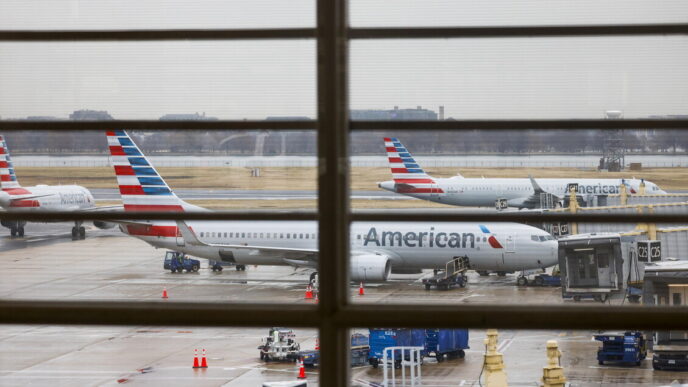 Aereo American Airlines in fia