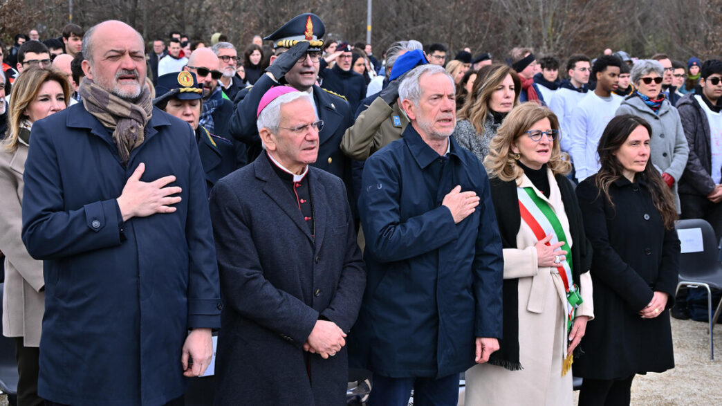 Bergamo commemora le vittime d