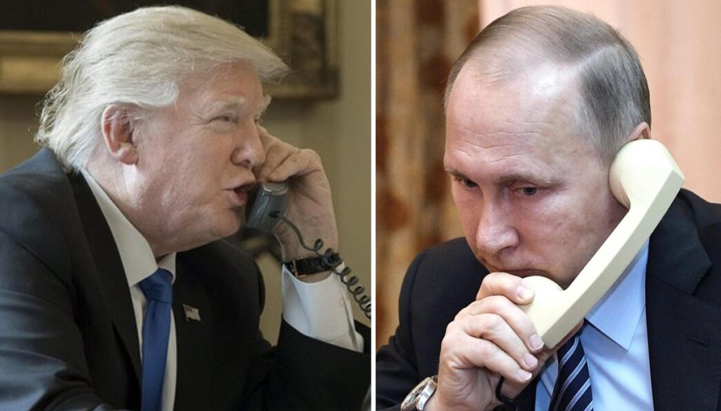 Dialogo tra Trump e Putin3A la