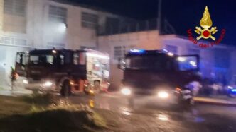 Incendio devastante in comunit