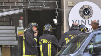 Incendio in unE28099enoteca a Formi