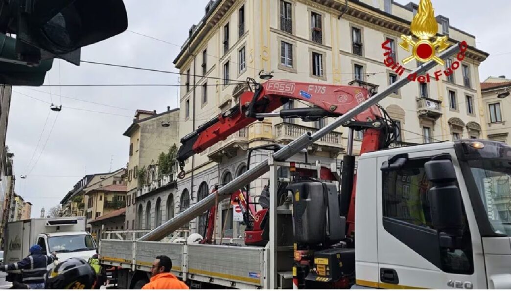 Incidente a Milano3A camion dis