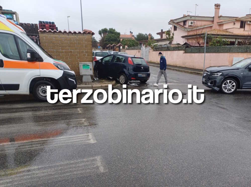 Incidente stradale a Ladispoli