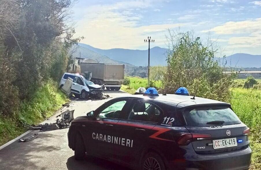 Incidente stradale a Priverno3A