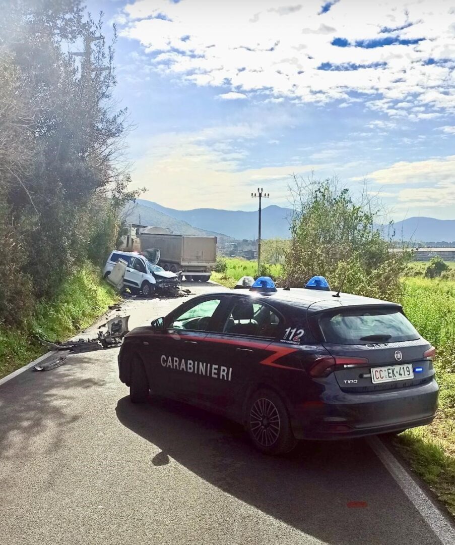 Incidente stradale a Priverno3A