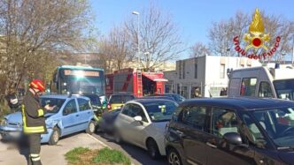 Incidente stradale a Trieste3A