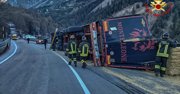 Incidente stradale sulla Stata