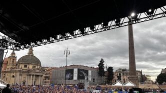 La manifestazione pro Europa a