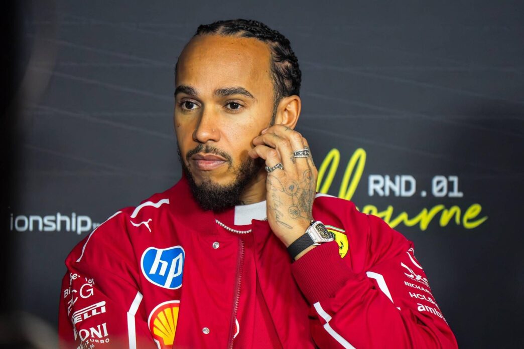 Lewis Hamilton debutta in Ferr