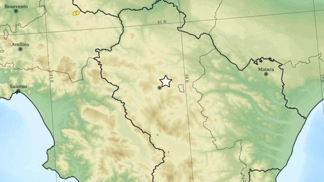 Terremoto tra Potenza e Matera