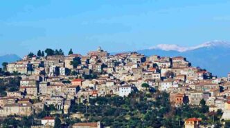 l'antico borgo di castro dei volsci