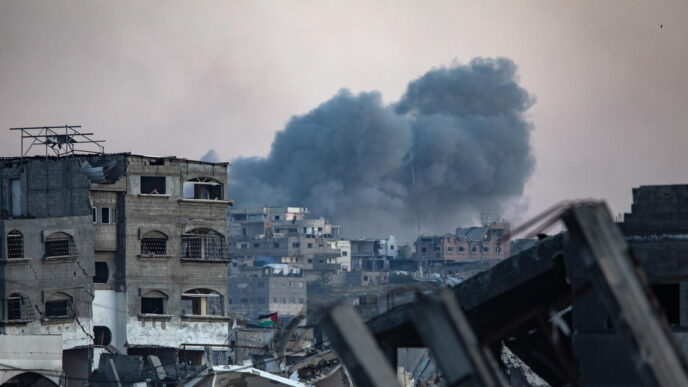 Dieci Morti In Un Raid Israeli
